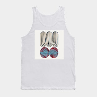 WAVY PRINT Tank Top